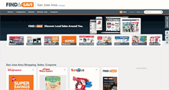Desktop Screenshot of findnsave.com