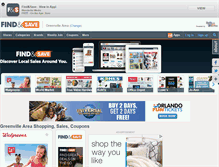 Tablet Screenshot of greenvilletx.findnsave.com